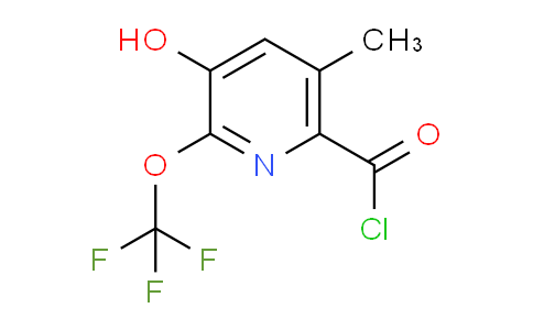 AM162615 | 1804766-72-0 | 3-Hydroxy-5-methyl-2-(trifluoromethoxy)pyridine-6-carbonyl chloride