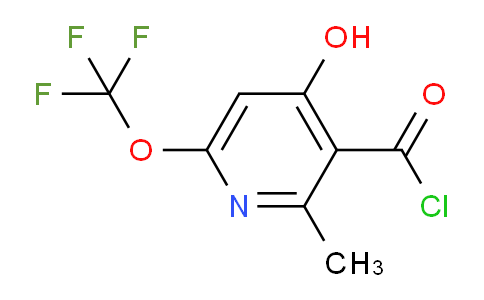 AM162622 | 1804766-81-1 | 4-Hydroxy-2-methyl-6-(trifluoromethoxy)pyridine-3-carbonyl chloride