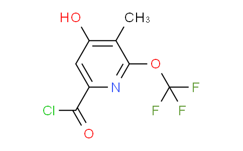 AM162625 | 1804345-02-5 | 4-Hydroxy-3-methyl-2-(trifluoromethoxy)pyridine-6-carbonyl chloride