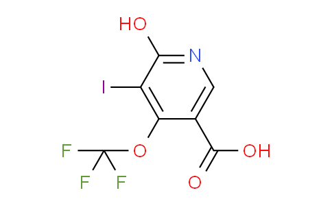 2-Hydroxy-3-iodo-4-(trifluoromethoxy)pyridine-5-carboxylic acid