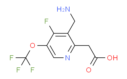 AM162628 | 1804345-11-6 | 3-(Aminomethyl)-4-fluoro-5-(trifluoromethoxy)pyridine-2-acetic acid