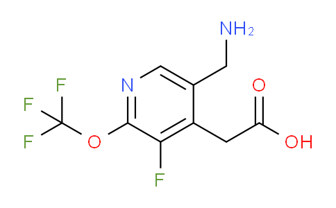 5-(Aminomethyl)-3-fluoro-2-(trifluoromethoxy)pyridine-4-acetic acid