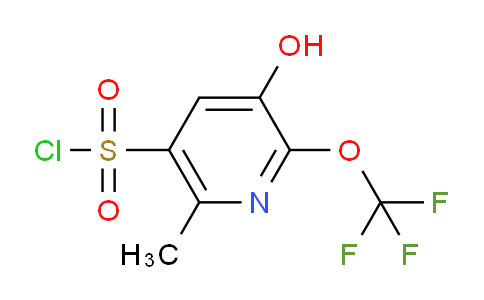 AM162640 | 1805965-91-6 | 3-Hydroxy-6-methyl-2-(trifluoromethoxy)pyridine-5-sulfonyl chloride