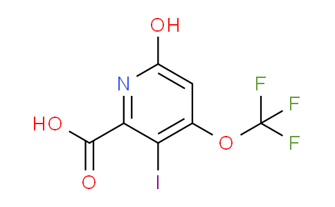 6-Hydroxy-3-iodo-4-(trifluoromethoxy)pyridine-2-carboxylic acid