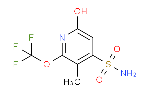 6-Hydroxy-3-methyl-2-(trifluoromethoxy)pyridine-4-sulfonamide