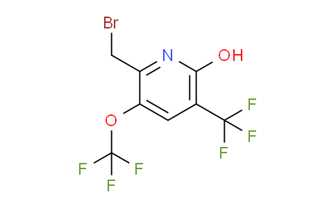 AM162656 | 1804356-96-4 | 2-(Bromomethyl)-6-hydroxy-3-(trifluoromethoxy)-5-(trifluoromethyl)pyridine