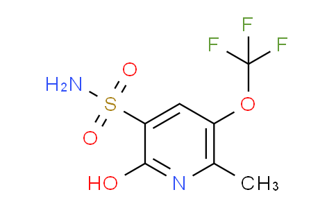 2-Hydroxy-6-methyl-5-(trifluoromethoxy)pyridine-3-sulfonamide