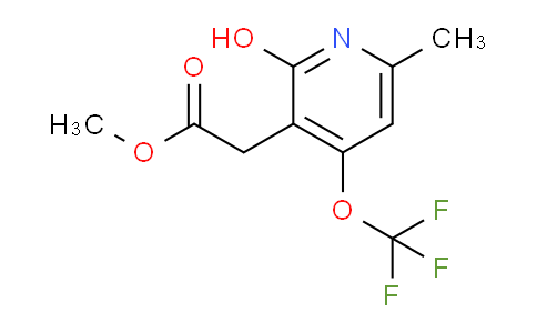 Methyl 2-hydroxy-6-methyl-4-(trifluoromethoxy)pyridine-3-acetate