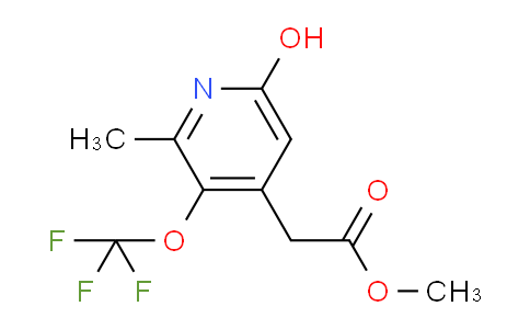 AM162664 | 1804773-02-1 | Methyl 6-hydroxy-2-methyl-3-(trifluoromethoxy)pyridine-4-acetate