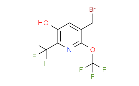 AM162668 | 1804357-18-3 | 3-(Bromomethyl)-5-hydroxy-2-(trifluoromethoxy)-6-(trifluoromethyl)pyridine