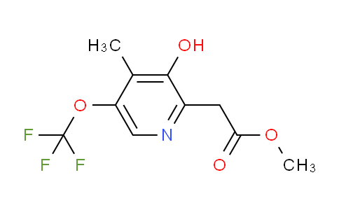 AM162673 | 1806719-09-4 | Methyl 3-hydroxy-4-methyl-5-(trifluoromethoxy)pyridine-2-acetate