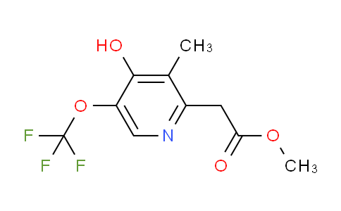 AM162685 | 1804773-08-7 | Methyl 4-hydroxy-3-methyl-5-(trifluoromethoxy)pyridine-2-acetate