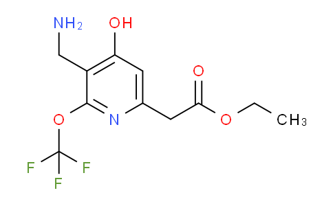 AM162690 | 1804766-22-0 | Ethyl 3-(aminomethyl)-4-hydroxy-2-(trifluoromethoxy)pyridine-6-acetate