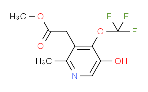 Methyl 5-hydroxy-2-methyl-4-(trifluoromethoxy)pyridine-3-acetate