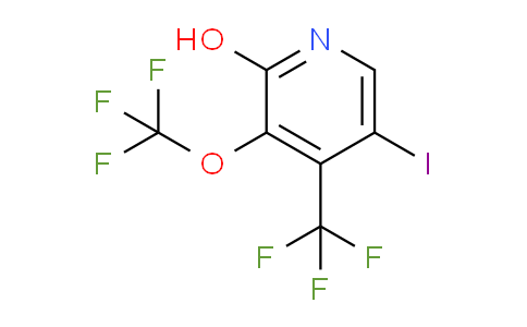2-Hydroxy-5-iodo-3-(trifluoromethoxy)-4-(trifluoromethyl)pyridine