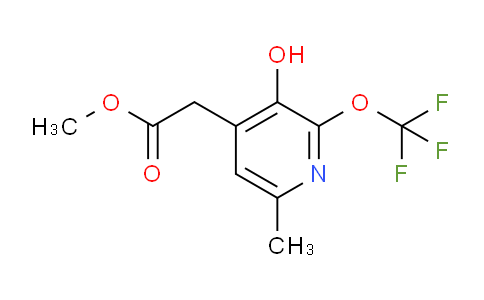 AM162695 | 1805999-17-0 | Methyl 3-hydroxy-6-methyl-2-(trifluoromethoxy)pyridine-4-acetate