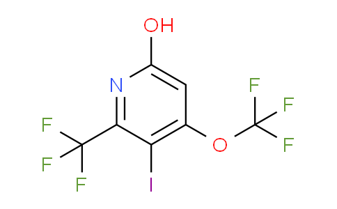 6-Hydroxy-3-iodo-4-(trifluoromethoxy)-2-(trifluoromethyl)pyridine