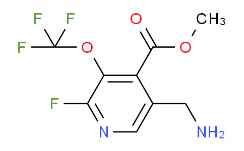 AM162708 | 1804344-63-5 | Methyl 5-(aminomethyl)-2-fluoro-3-(trifluoromethoxy)pyridine-4-carboxylate