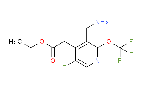 AM162716 | 1804745-96-7 | Ethyl 3-(aminomethyl)-5-fluoro-2-(trifluoromethoxy)pyridine-4-acetate