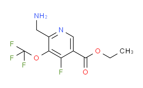 AM162718 | 1804742-68-4 | Ethyl 2-(aminomethyl)-4-fluoro-3-(trifluoromethoxy)pyridine-5-carboxylate