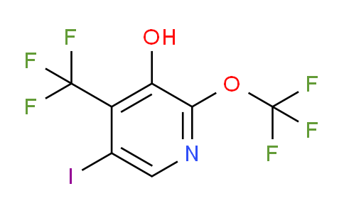 3-Hydroxy-5-iodo-2-(trifluoromethoxy)-4-(trifluoromethyl)pyridine