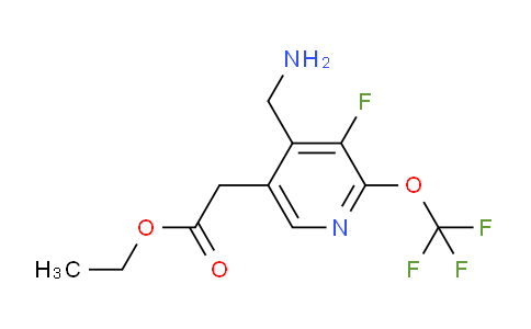 AM162724 | 1806013-68-2 | Ethyl 4-(aminomethyl)-3-fluoro-2-(trifluoromethoxy)pyridine-5-acetate