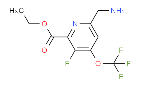AM162730 | 1806735-04-5 | Ethyl 6-(aminomethyl)-3-fluoro-4-(trifluoromethoxy)pyridine-2-carboxylate