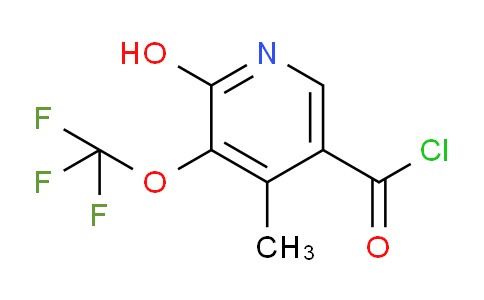 AM162734 | 1806172-98-4 | 2-Hydroxy-4-methyl-3-(trifluoromethoxy)pyridine-5-carbonyl chloride