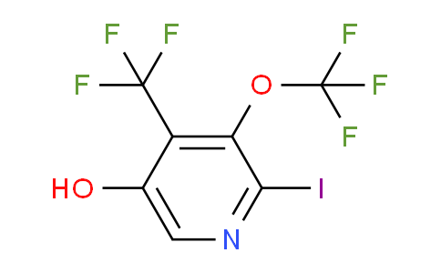 5-Hydroxy-2-iodo-3-(trifluoromethoxy)-4-(trifluoromethyl)pyridine