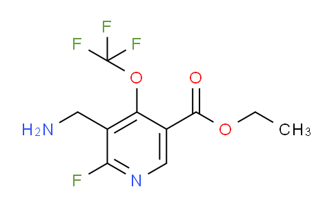 AM162738 | 1804344-69-1 | Ethyl 3-(aminomethyl)-2-fluoro-4-(trifluoromethoxy)pyridine-5-carboxylate