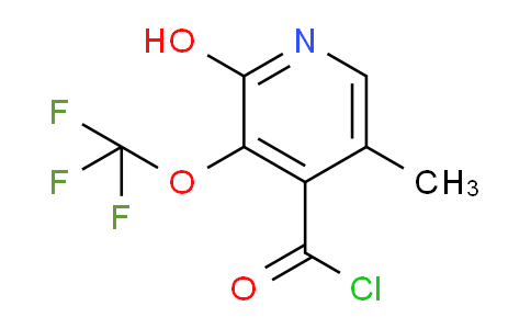 AM162739 | 1806173-05-6 | 2-Hydroxy-5-methyl-3-(trifluoromethoxy)pyridine-4-carbonyl chloride