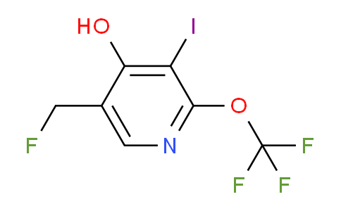 5-(Fluoromethyl)-4-hydroxy-3-iodo-2-(trifluoromethoxy)pyridine