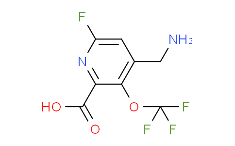 AM162761 | 1804750-47-7 | 4-(Aminomethyl)-6-fluoro-3-(trifluoromethoxy)pyridine-2-carboxylic acid