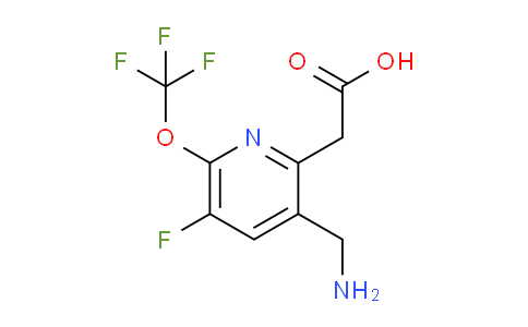 AM162764 | 1804743-13-2 | 3-(Aminomethyl)-5-fluoro-6-(trifluoromethoxy)pyridine-2-acetic acid