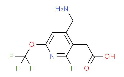 AM162768 | 1804642-35-0 | 4-(Aminomethyl)-2-fluoro-6-(trifluoromethoxy)pyridine-3-acetic acid