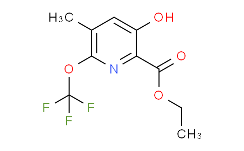 Ethyl 3-hydroxy-5-methyl-6-(trifluoromethoxy)pyridine-2-carboxylate