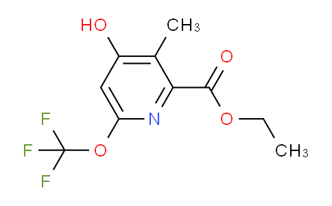 Ethyl 4-hydroxy-3-methyl-6-(trifluoromethoxy)pyridine-2-carboxylate