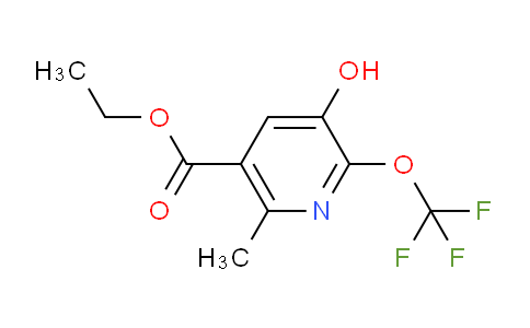 AM162790 | 1804772-86-8 | Ethyl 3-hydroxy-6-methyl-2-(trifluoromethoxy)pyridine-5-carboxylate