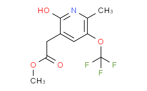 AM162791 | 1806739-79-6 | Methyl 2-hydroxy-6-methyl-5-(trifluoromethoxy)pyridine-3-acetate