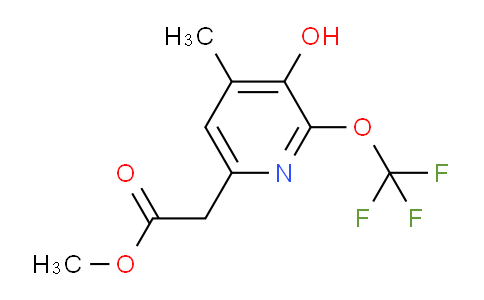 AM162798 | 1806133-27-6 | Methyl 3-hydroxy-4-methyl-2-(trifluoromethoxy)pyridine-6-acetate