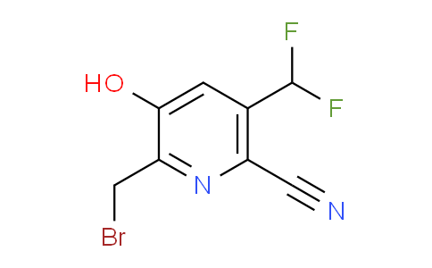 AM16280 | 1806947-96-5 | 2-(Bromomethyl)-6-cyano-5-(difluoromethyl)-3-hydroxypyridine