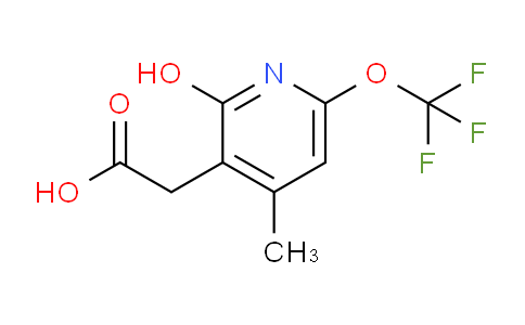 AM162800 | 1806734-98-4 | 2-Hydroxy-4-methyl-6-(trifluoromethoxy)pyridine-3-acetic acid