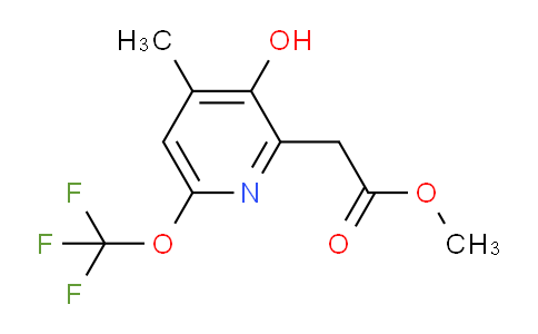 AM162802 | 1803693-24-4 | Methyl 3-hydroxy-4-methyl-6-(trifluoromethoxy)pyridine-2-acetate