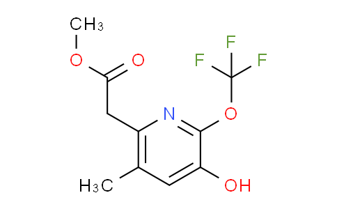 AM162804 | 1805998-93-9 | Methyl 3-hydroxy-5-methyl-2-(trifluoromethoxy)pyridine-6-acetate