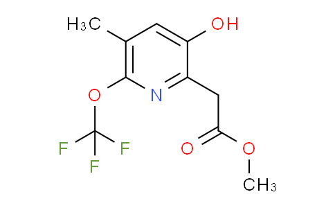 AM162807 | 1806740-18-0 | Methyl 3-hydroxy-5-methyl-6-(trifluoromethoxy)pyridine-2-acetate