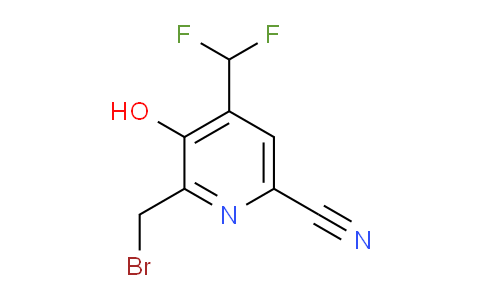 AM16281 | 1807022-96-3 | 2-(Bromomethyl)-6-cyano-4-(difluoromethyl)-3-hydroxypyridine