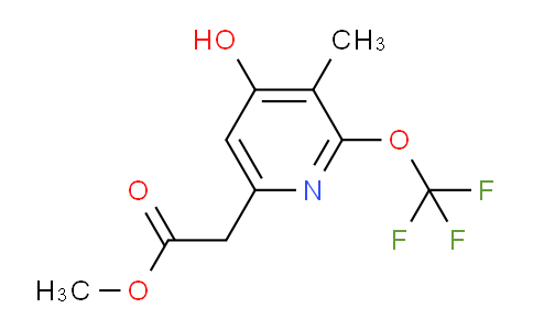 AM162814 | 1803698-54-5 | Methyl 4-hydroxy-3-methyl-2-(trifluoromethoxy)pyridine-6-acetate