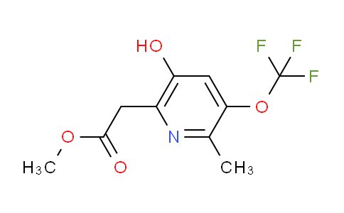 AM162820 | 1806133-38-9 | Methyl 5-hydroxy-2-methyl-3-(trifluoromethoxy)pyridine-6-acetate