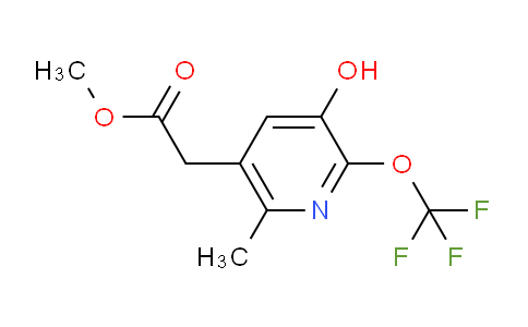 AM162821 | 1803693-56-2 | Methyl 3-hydroxy-6-methyl-2-(trifluoromethoxy)pyridine-5-acetate