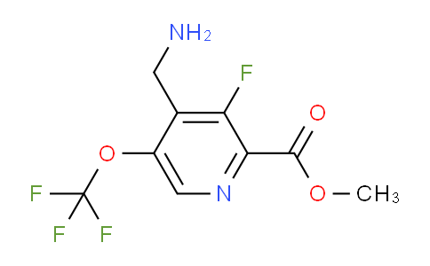 AM162828 | 1804642-23-6 | Methyl 4-(aminomethyl)-3-fluoro-5-(trifluoromethoxy)pyridine-2-carboxylate